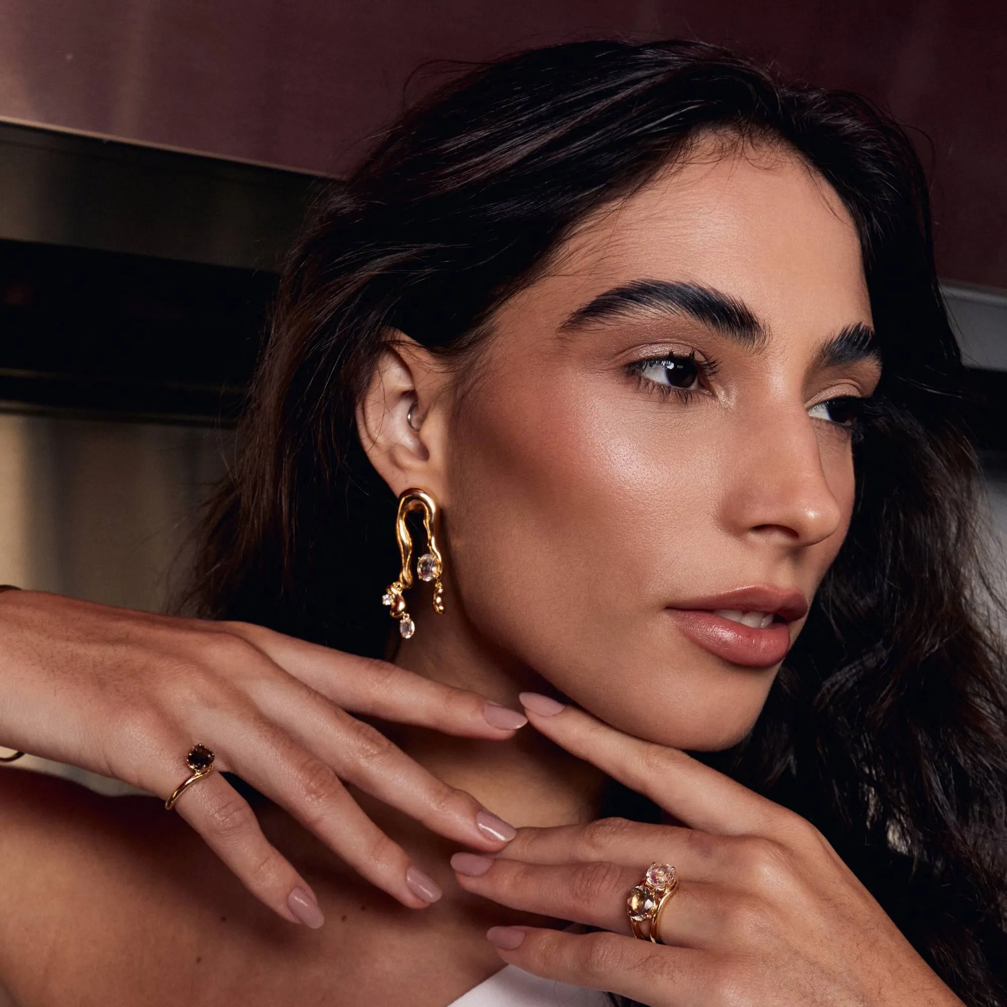 Brinco Cléo com Topázio - Imagem 3