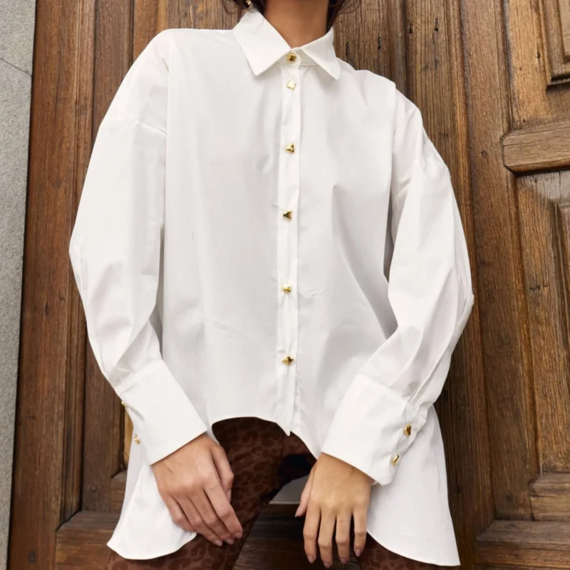 Camisa Assimétrica Camille