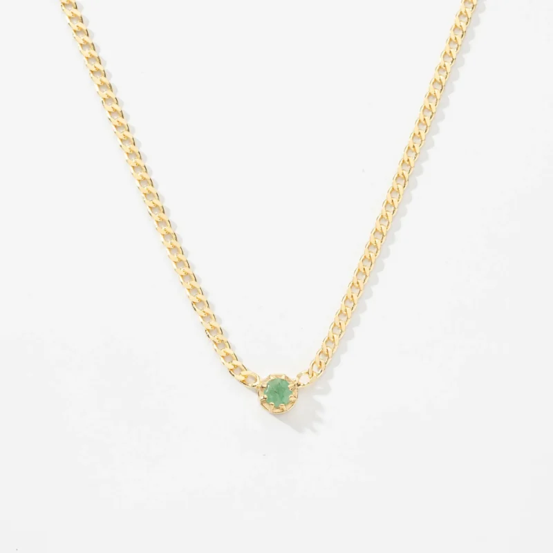 Colar com Esmeralda